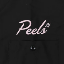 The Nude Party Peels Black Button Down Shirt New Merch