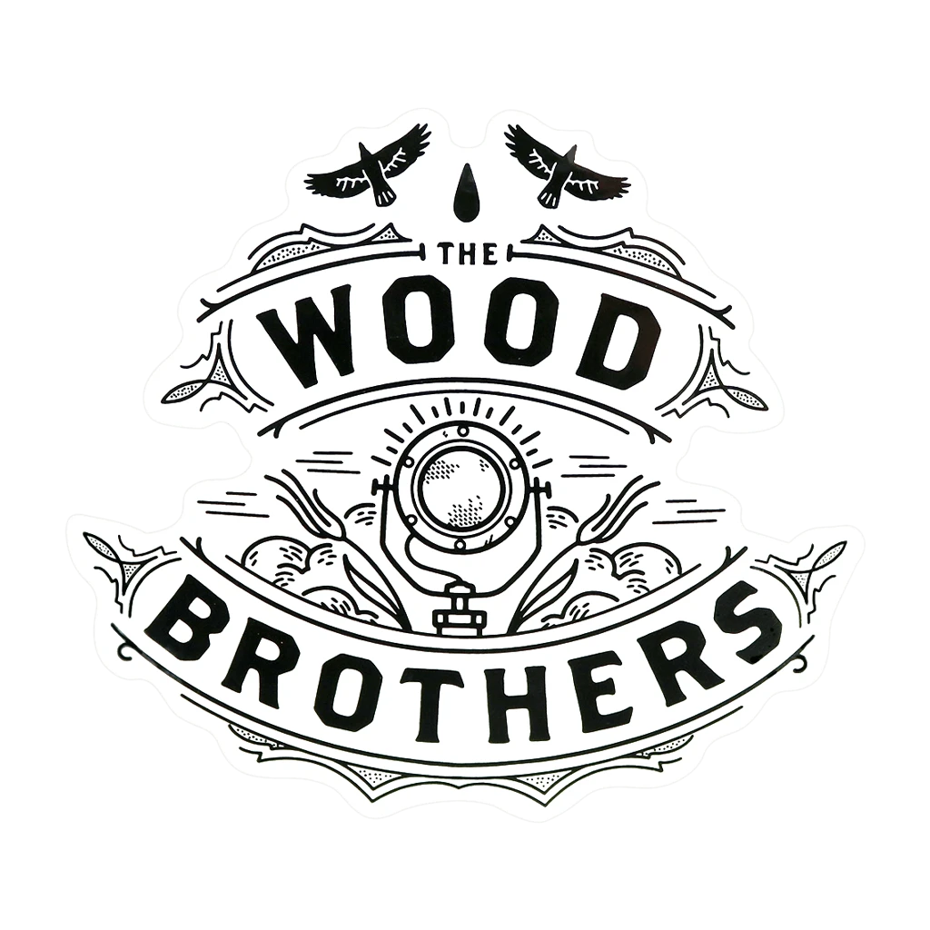 The Wood Brothers Spotlight Sticker 2 The Wood Brothers Spotlight Sticker