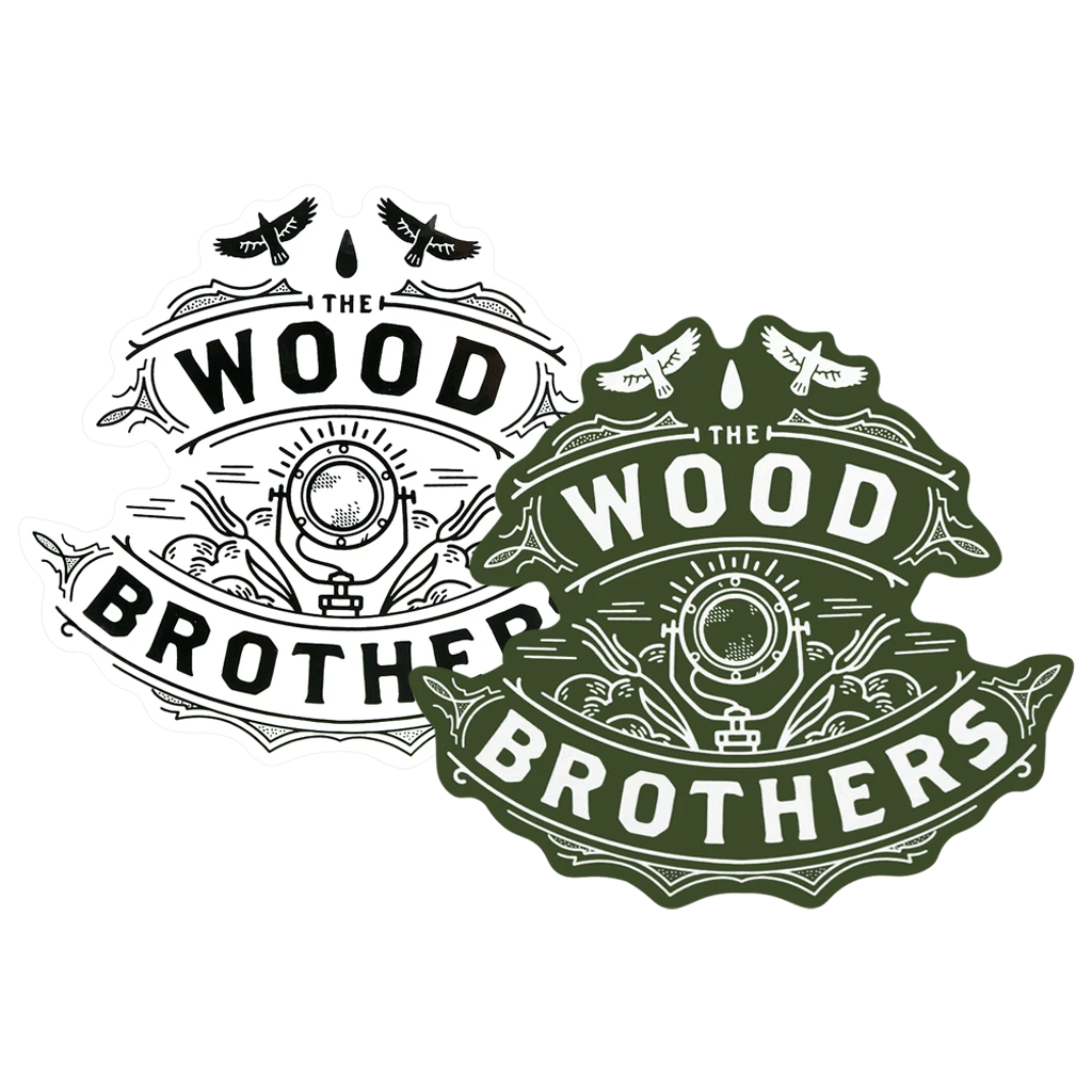 The Wood Brothers Spotlight Sticker 1 The Wood Brothers Spotlight Sticker