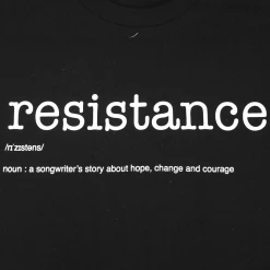 Tori Amos Resistance Definition Black T-Shirt New Merch