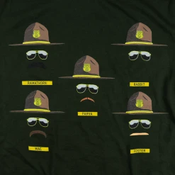 Broken Lizard Super Troopers Iconic Military Green T-Shirt