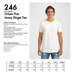 Deer Tick Two Headed Dog Ringer T-Shirt