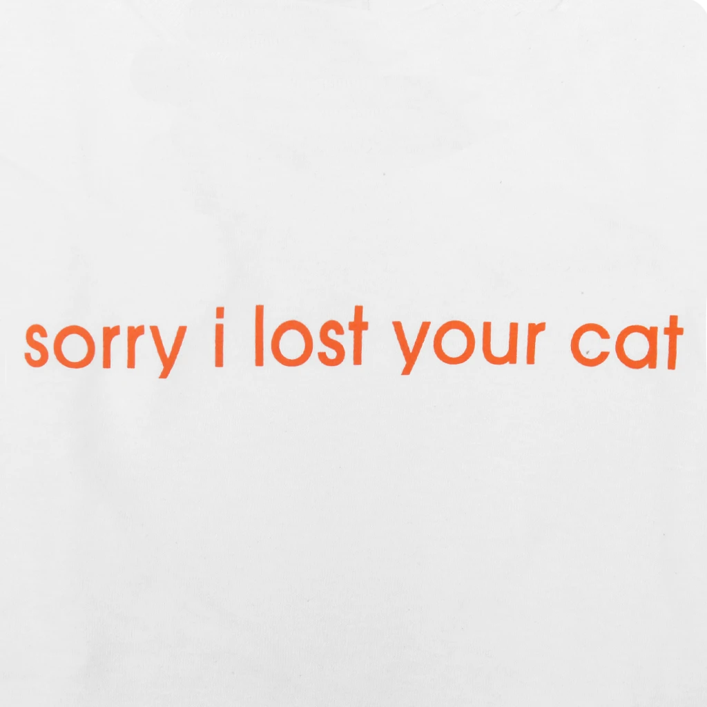 Vagabon Sorry I Lost Your Cat White Long Sleeve 2 Vagabon Sorry I Lost Your Cat White Long Sleeve
