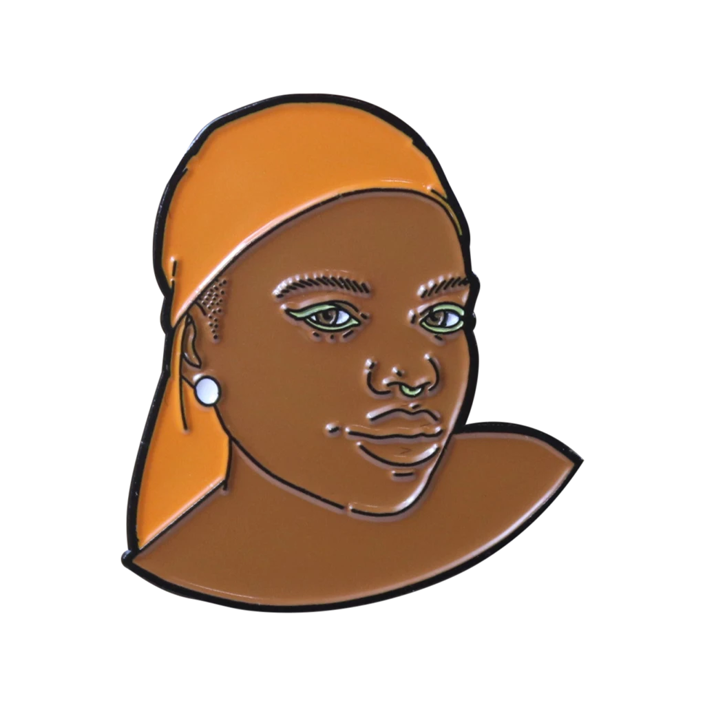 Vagabon Portrait Pin New Merch 1 Vagabon Portrait Pin New Merch
