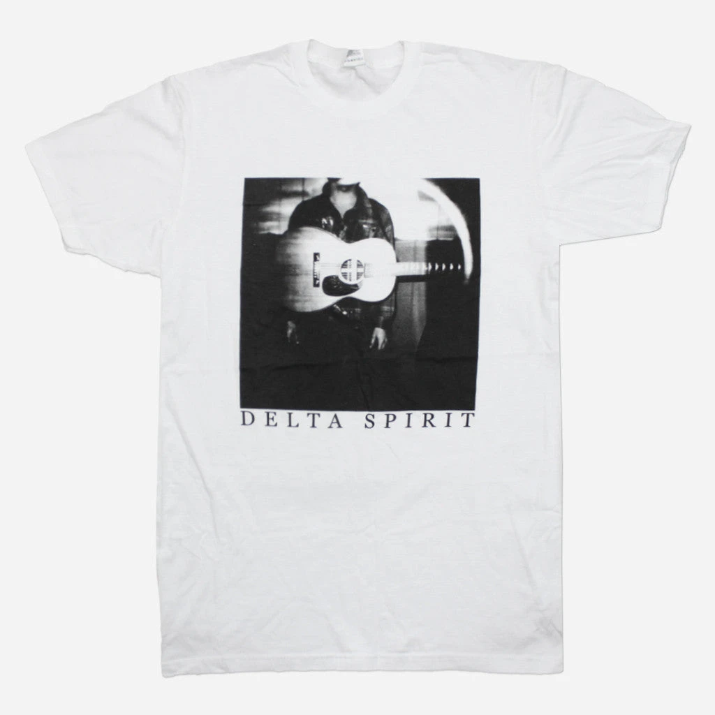 Delta Spirit New Merch Waiting Room White T-Shirt 1 Delta Spirit New Merch Waiting Room White T-Shirt