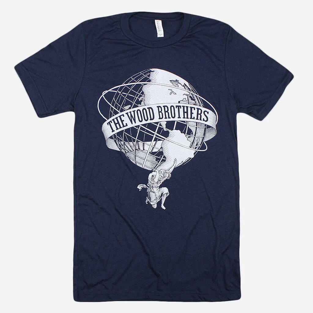 The Wood Brothers Atlas Navy Tri-Blend The Wood Brothers Atlas Navy Tri-Blend