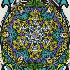 Polyrhythmics New Merch Woodland Park Zoo 18x25 Screen Printed Poster