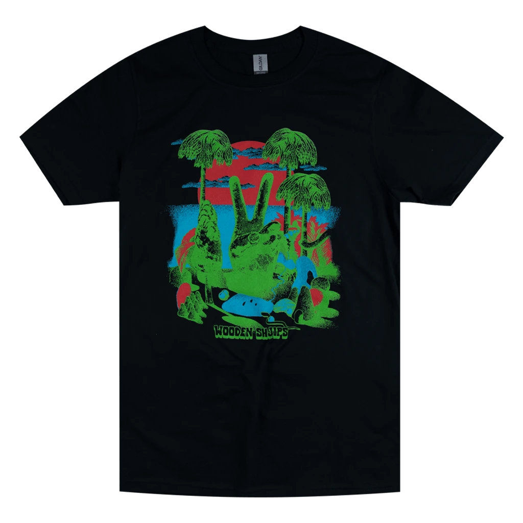 Wooden Shjips V Album Black T-Shirt New Merch 1 Wooden Shjips V Album Black T-Shirt New Merch