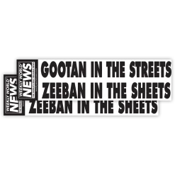 Weekly World News New Merch Sticker Of The Month