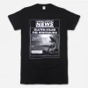 Weekly World News Dino Black T-Shirt