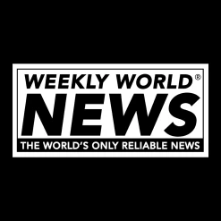 Weekly World News WWN Logo Black Tote Bag New Merch