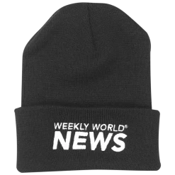 Weekly World News WWN Logo Beanie New Merch