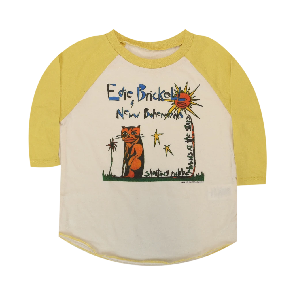 Edie Brickell & New Bohemians Shooting Rubberbands Kids Baseball T-Shirts New Merch 1 Edie Brickell & New Bohemians Shooting Rubberbands Kids Baseball T-Shirts New Merch