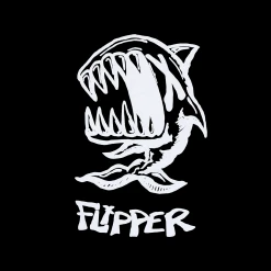 Flipper X Fish Black T-Shirt New Merch
