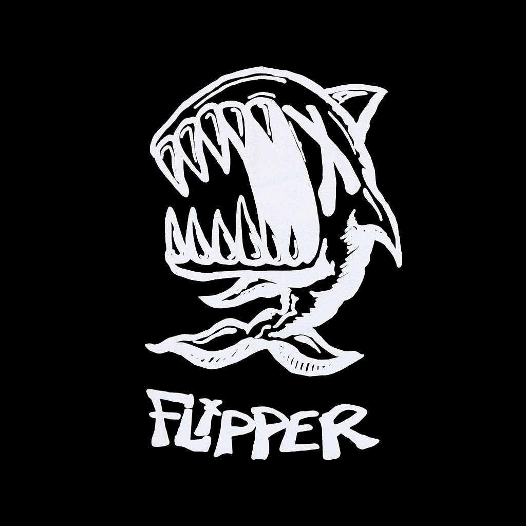 Flipper X Fish Black T-Shirt New Merch Flipper X Fish Black T-Shirt New Merch
