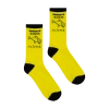 Flipper New Merch Fish - Yellow & Black Socks