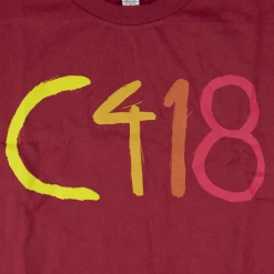C418 Logo Red T-Shirt New Merch