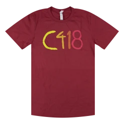 C418 Logo Red T-Shirt New Merch
