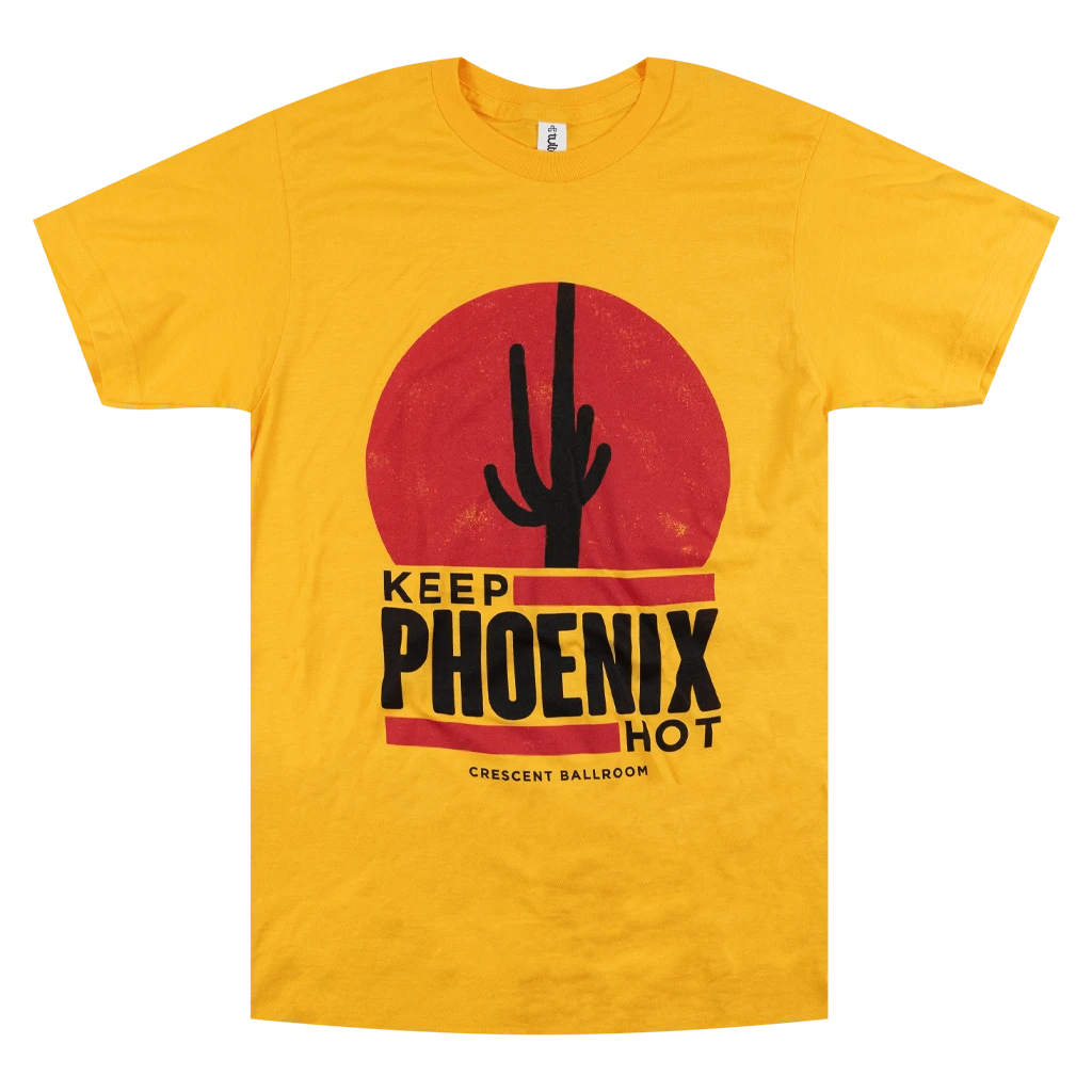 Crescent Ballroom Keep Phoenix Hot Sun Style Ginger T-Shirt New Merch 1 Crescent Ballroom Keep Phoenix Hot Sun Style Ginger T-Shirt New Merch