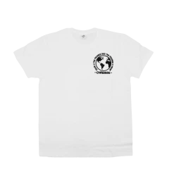 Cymande The Message - Globe White T-Shirt New Merch