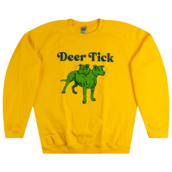 Deer Tick Two Headed Dog Sweatshirt New Merch