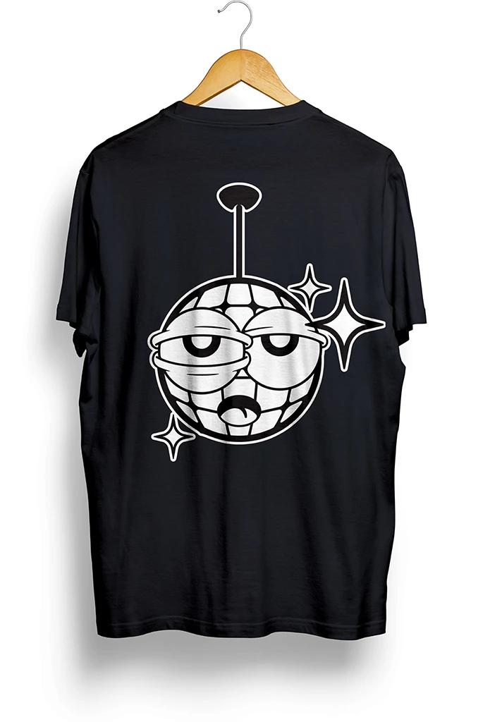 Disco Lines Disco Face T-Shirt 2 Disco Lines Disco Face T-Shirt