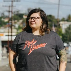 Autostraddle Dyke Drama Tee New Merch