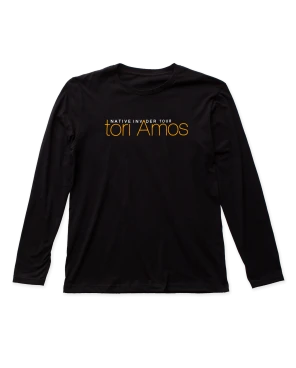 Tori Amos New Merch Native Invader Black Long Sleeve T-Shirt 1 Tori Amos New Merch Native Invader Black Long Sleeve T-Shirt
