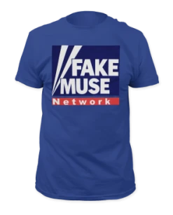 Tori Amos New Merch Fake Muse Blue T-Shirt