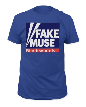 Tori Amos New Merch Fake Muse Blue T-Shirt 1 Tori Amos New Merch Fake Muse Blue T-Shirt