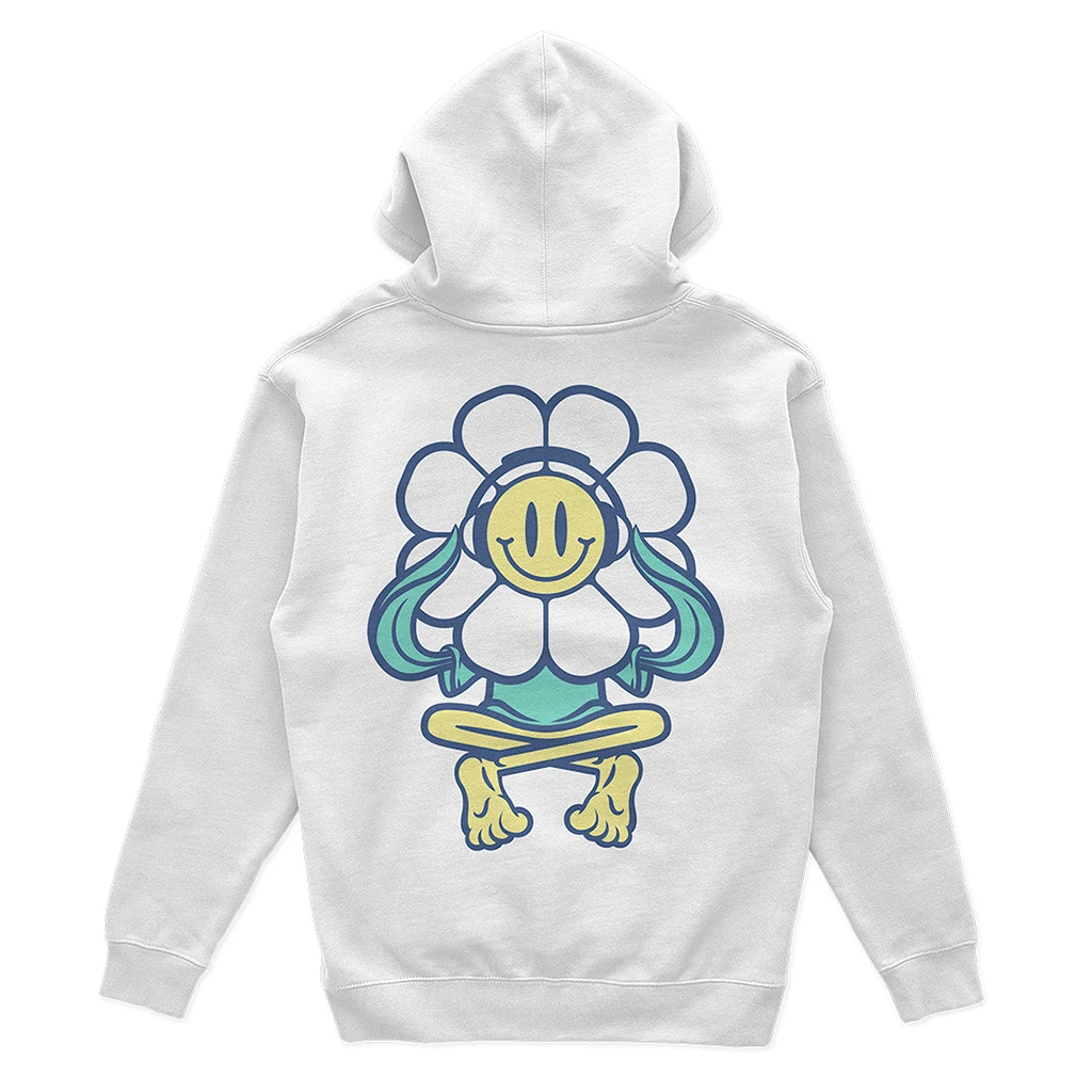 Disco Lines Flower Face Hoodie New Merch 2 Disco Lines Flower Face Hoodie New Merch