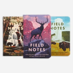Field Notes National Parks 3-Pack New Merch 3 Field Notes National Parks 3-Pack New Merch