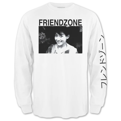 SlyVinyl Records Friendzone White Long Sleeve Everything 6 SlyVinyl Records Friendzone White Long Sleeve Everything