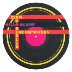 Elvis Costello New Merch Hello Again Slipmat