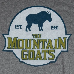 The Mountain Goats Est 1991 Heather Grey Unisex T-Shirt New Merch