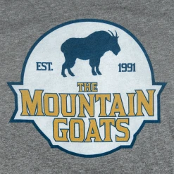 The Mountain Goats Est 1991 Heather Grey Unisex T-Shirt New Merch