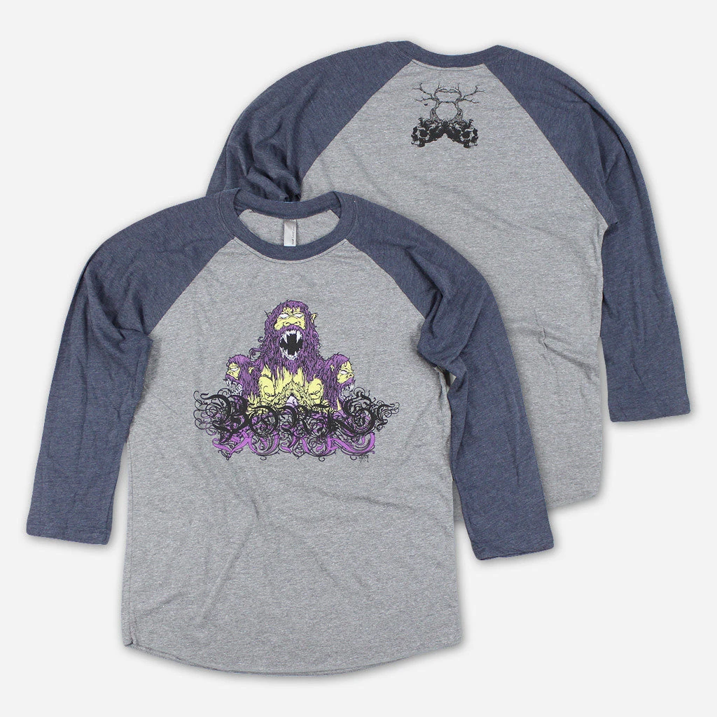 Boris (Band) Monsters Baseball T-Shirt Boris (Band) Monsters Baseball T-Shirt