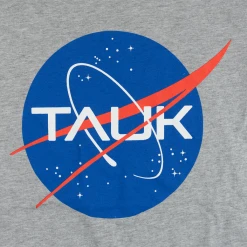 New Merch TAUK Space Force Heather Grey T-Shirt