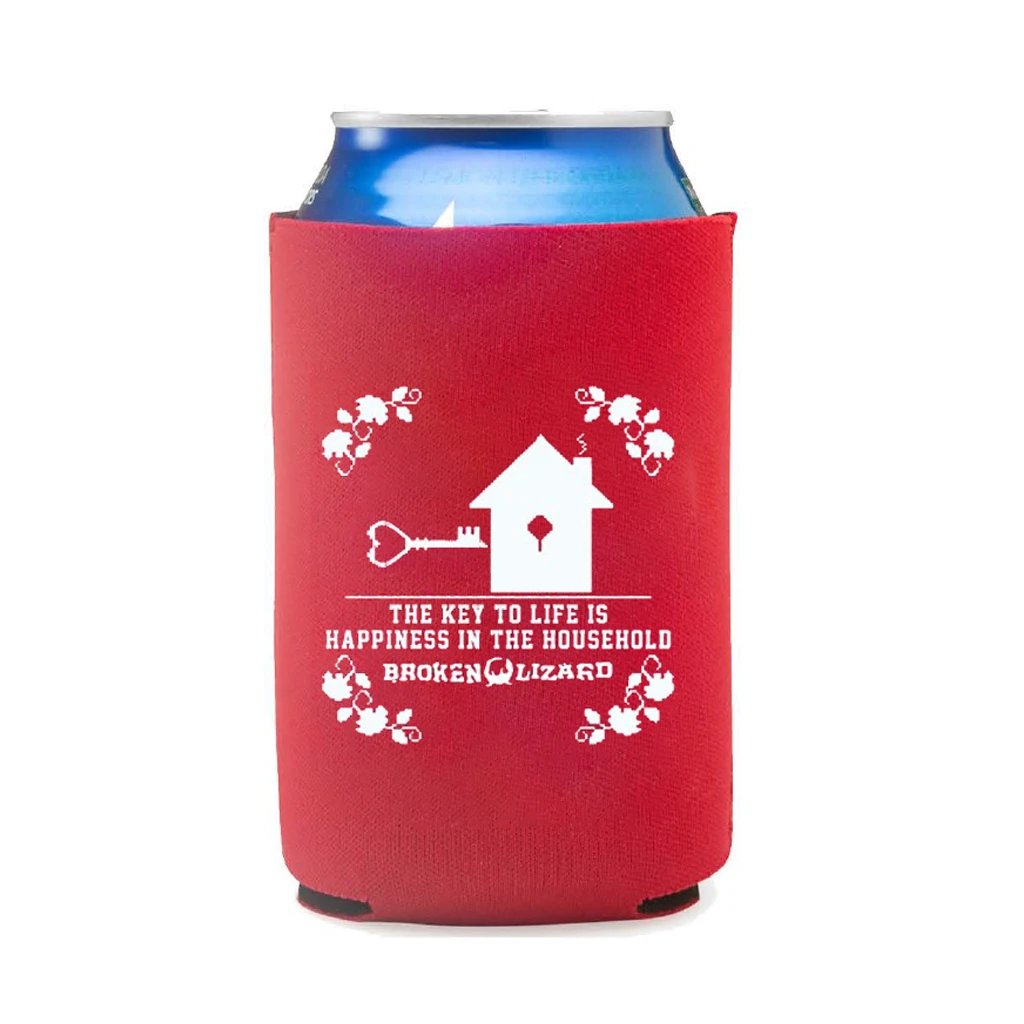 Broken Lizard New Merch The Key To Life Koozie 2 Broken Lizard New Merch The Key To Life Koozie