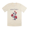 Whitney Red Rose Cream T-Shirt