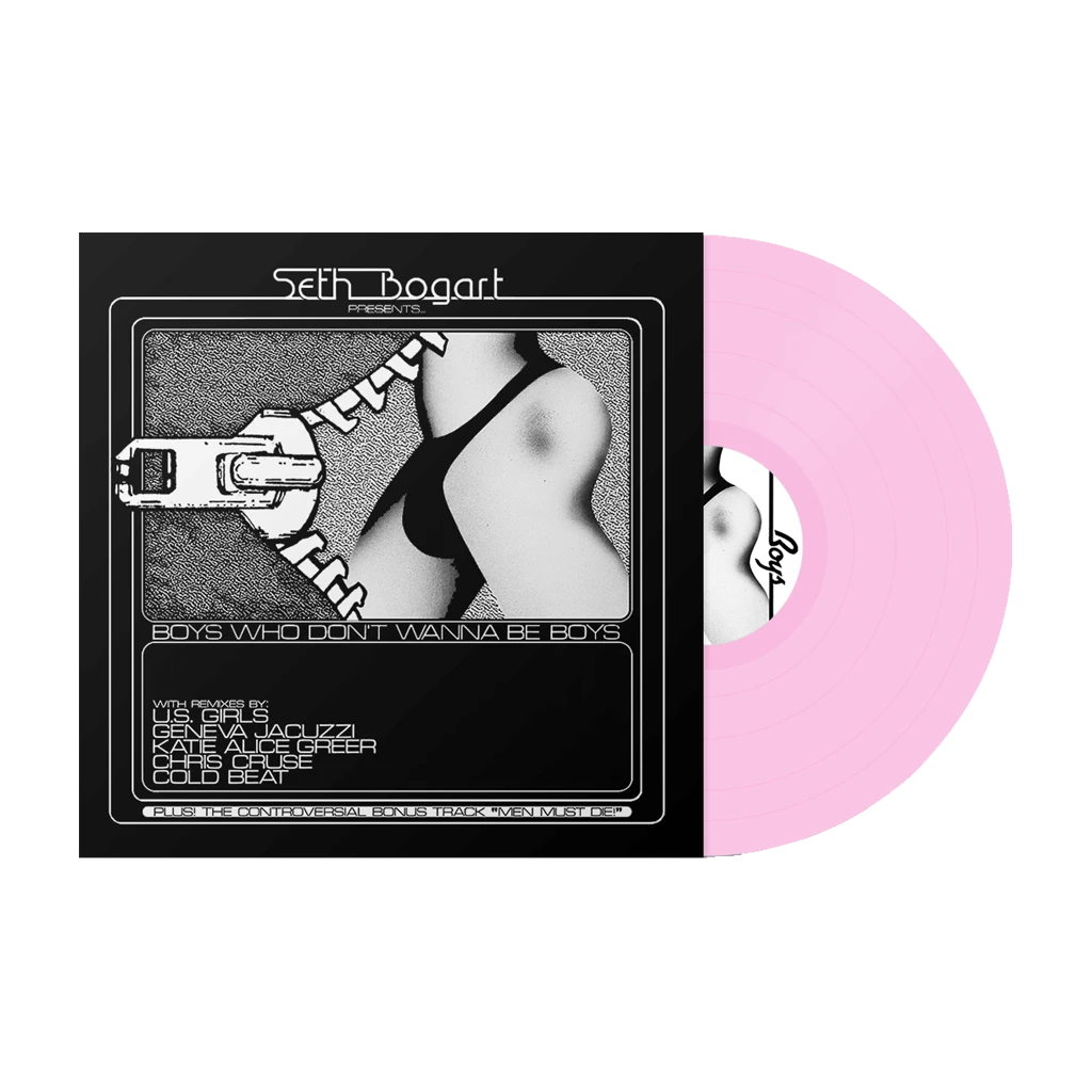 DERO Arcade Seth Bogart - "Boys Who Don't Want To Be Boys" Bubblegum Pink 12" Vinyl New Merch 1 DERO Arcade Seth Bogart - "Boys Who Don't Want To Be Boys" Bubblegum Pink 12" Vinyl New Merch