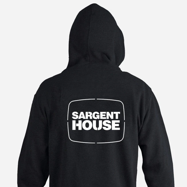 Sargent House New Merch SH Logo Zip Hood 1 Sargent House New Merch SH Logo Zip Hood