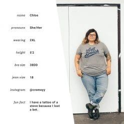 Autostraddle New Merch Soft Butch Grey Tri-Blend