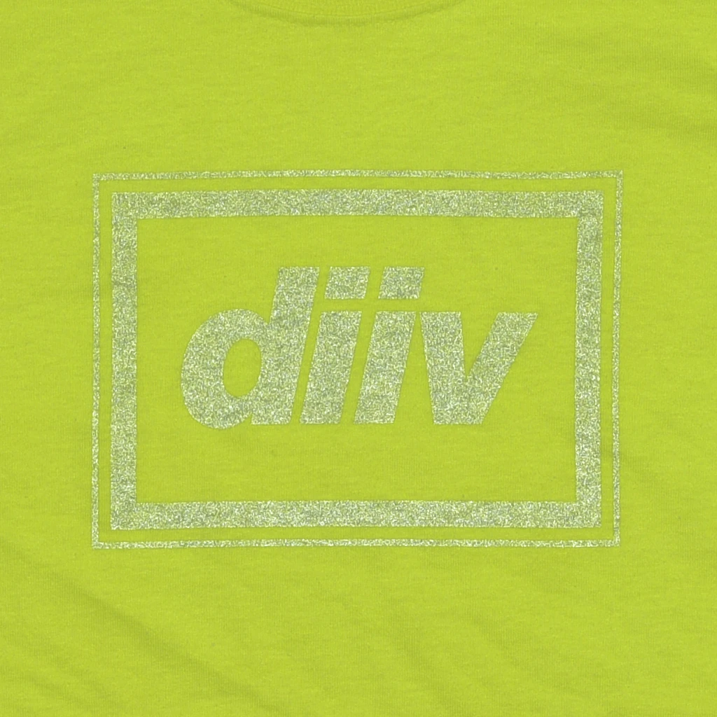 DIIV Skygazer Safety Green Long Sleeve T-Shirt DIIV Skygazer Safety Green Long Sleeve T-Shirt