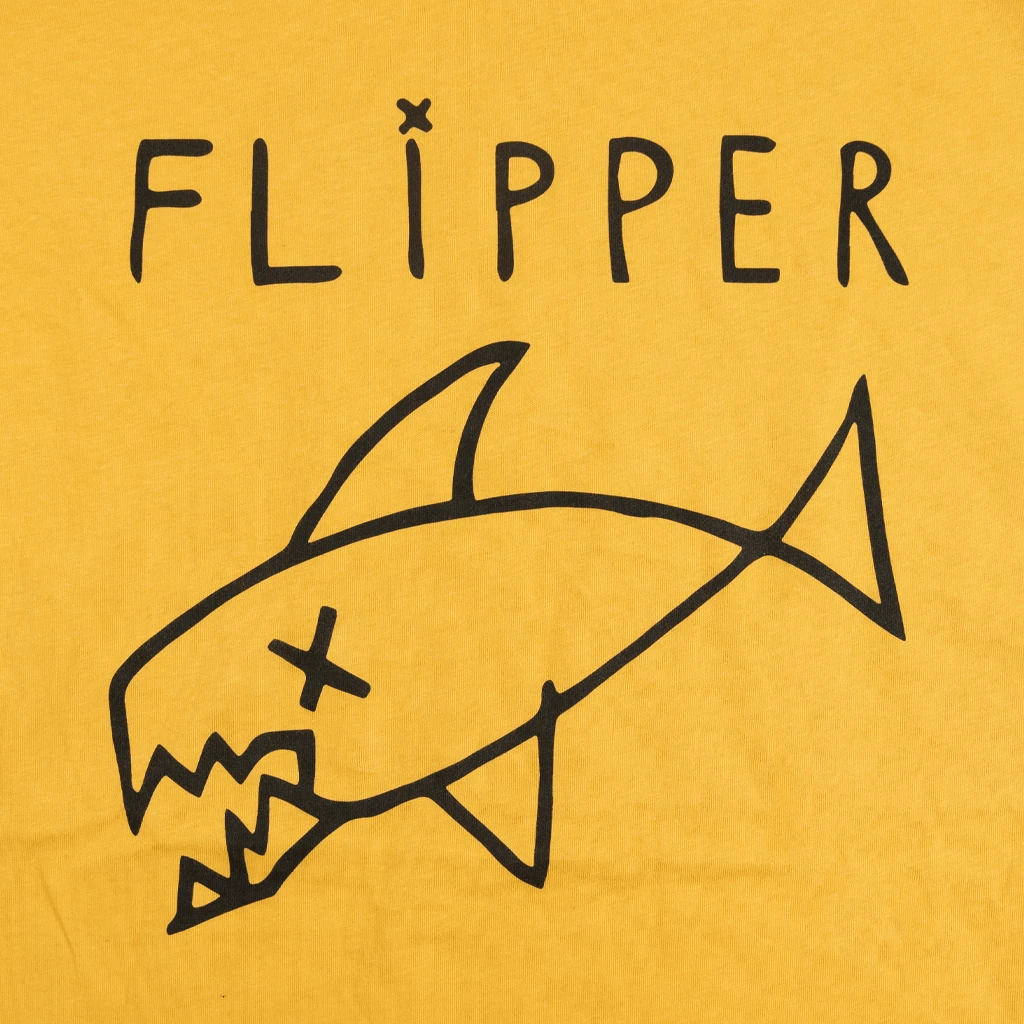 Flipper Classic Long Fish Mustard Yellow T-Shirt Flipper Classic Long Fish Mustard Yellow T-Shirt