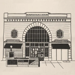 The Bowery Ballroom Bowery Jumbo Tote Bag The Bowery Ballroom & Mercury Lounge